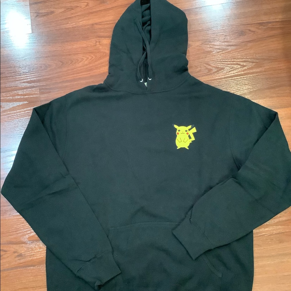 HOODIE BLACK SIZE LARGE